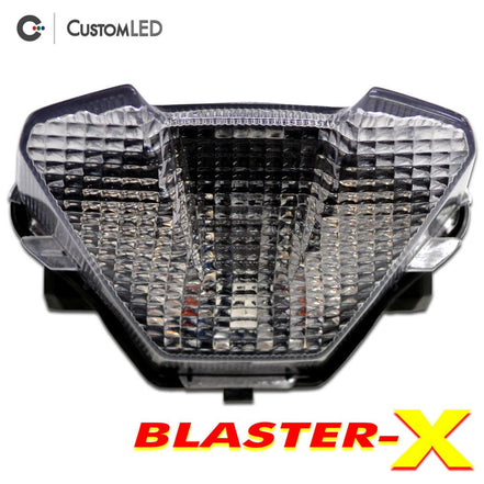 2025 Yamaha MT-03 Blaster-X Integrated LED Tail Light by Custom LED - Clear Lens
