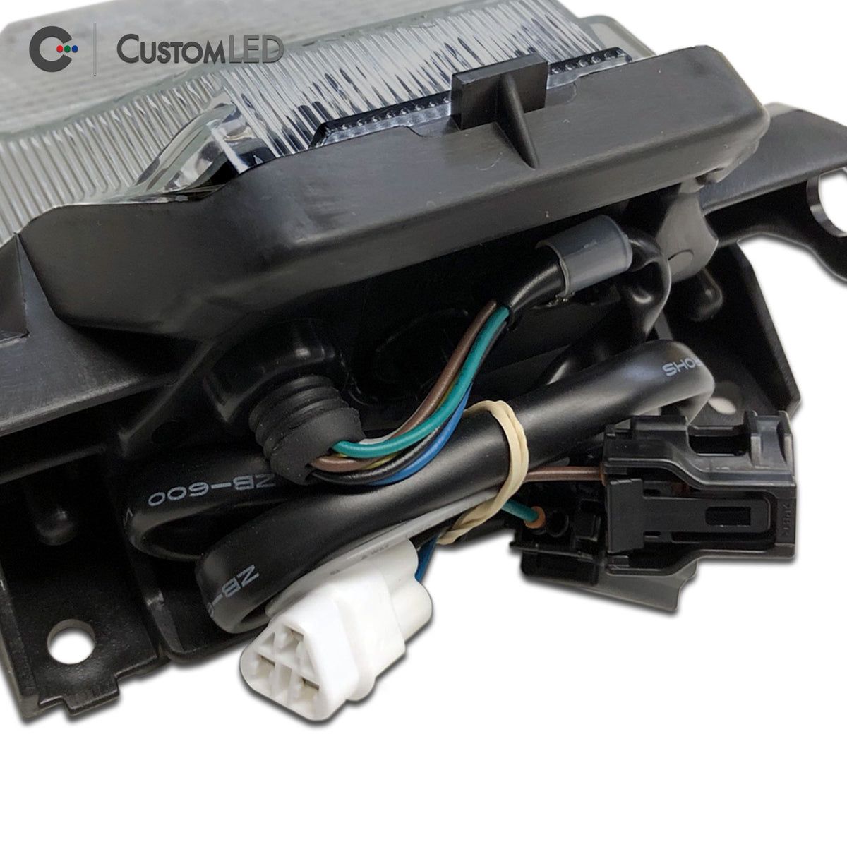 2025-2026 Yamaha MT-03 Blaster-X Feu arrière LED intégré par Custom LED - Smoked Lens