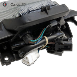 2025-2026 Yamaha MT-03 Blaster-X Feu arrière LED intégré par Custom LED - Smoked Lens