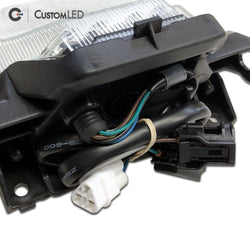 2025-2026 Yamaha MT-03 Blaster-X Feu arrière LED intégré par Custom LED - Clear Lens