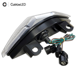 2025-2026 Kawasaki Ninja 1100SX/SE Blaster-X Integrated Tail Light by Custom LED - Clear Lens