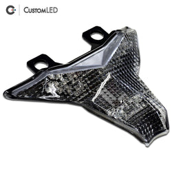 Kawasaki Ninja ZX-4R Blaster-X Integrated LED Tail Light for years 2023, 2024 & 2025 - Clear Lens