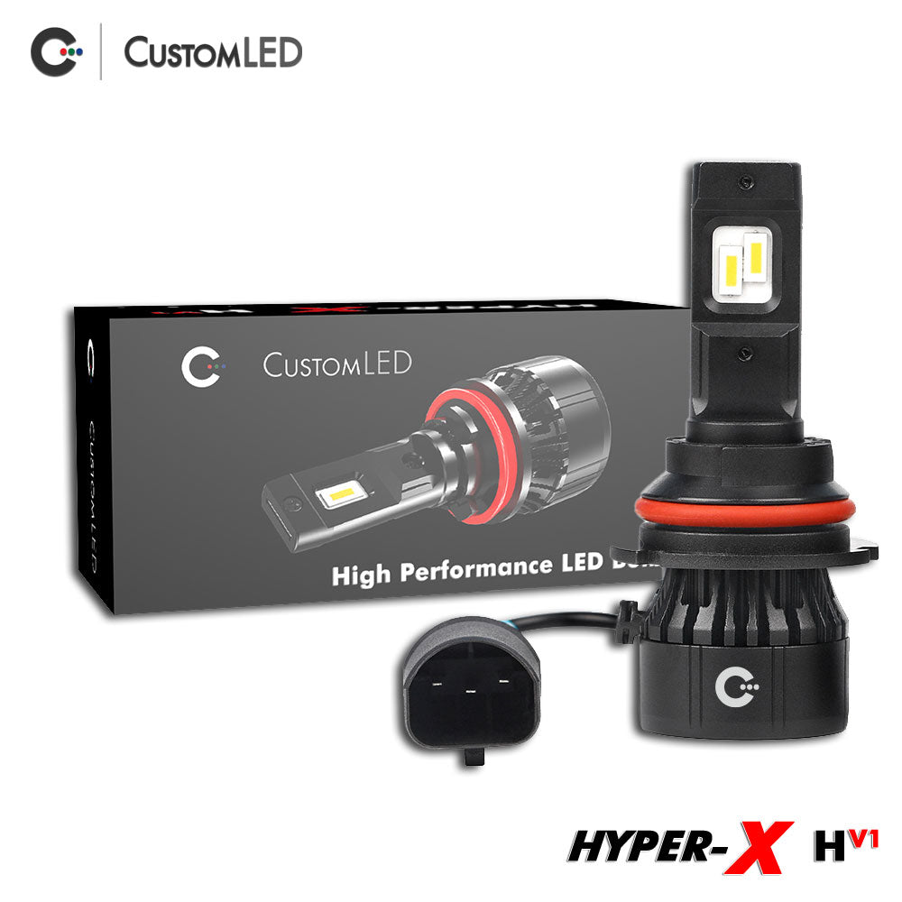 Custom LED Hyper-X HV1 9007 LED Headlight Bulb