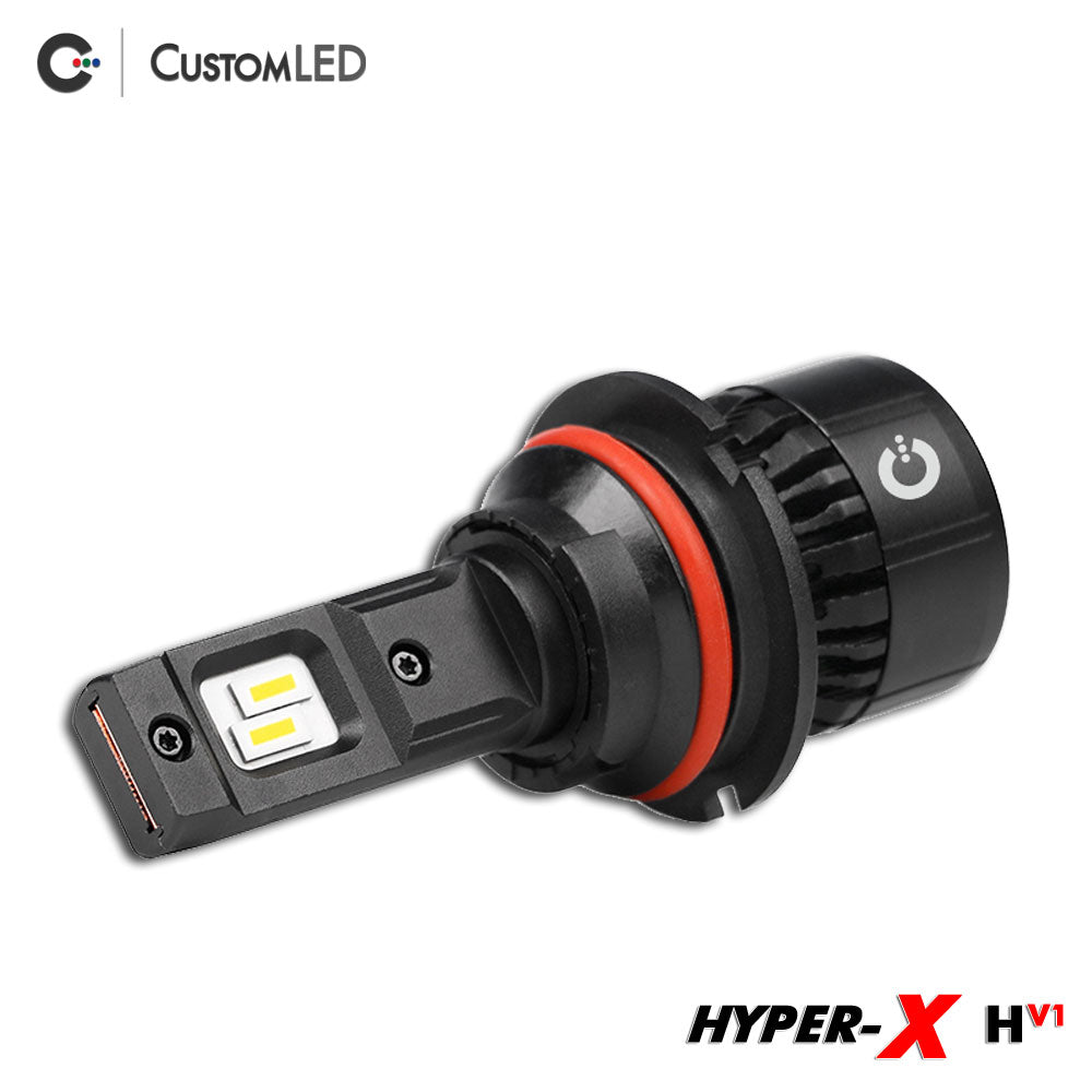 Custom LED Hyper-X HV1 9007 LED Headlight Bulb