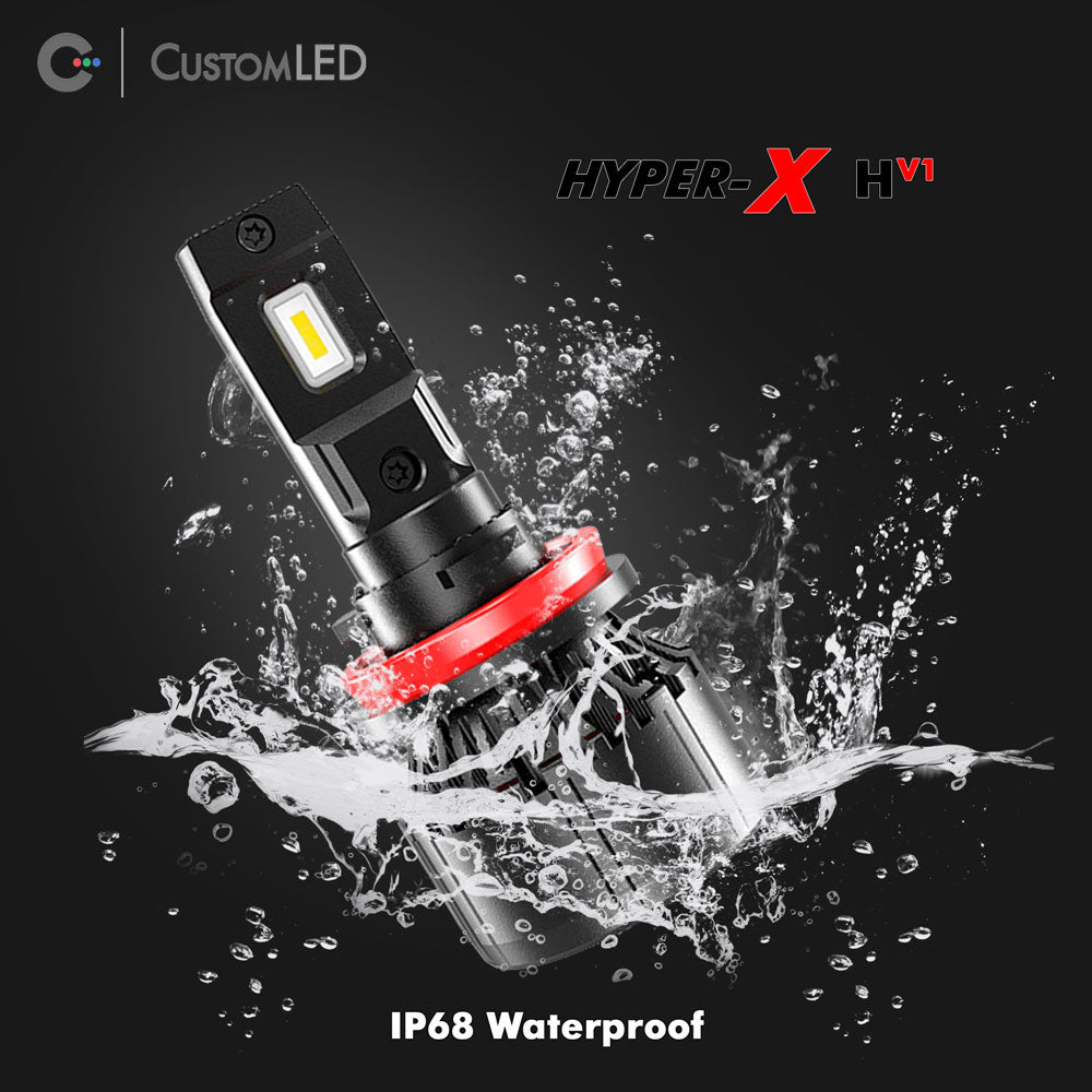 Custom LED Hyper-X HV1 LED Headlight Bulb