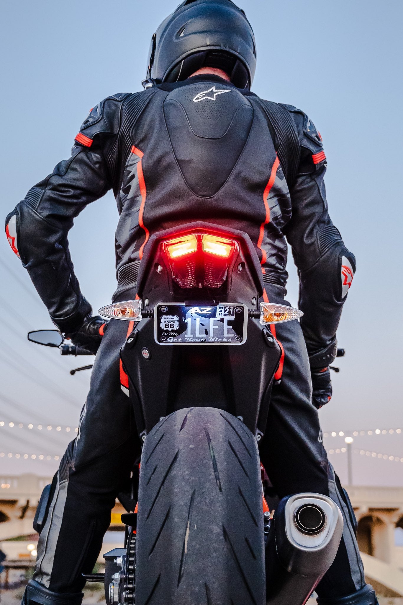 18-21 Kawasaki Ninja H2 SX/SE Blaster-X Integrated Tail Light