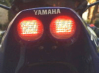 Yamaha YZF-R6 Kit retrofit Luz trasera LED integrada para los años 2001 2002 por Custom LED