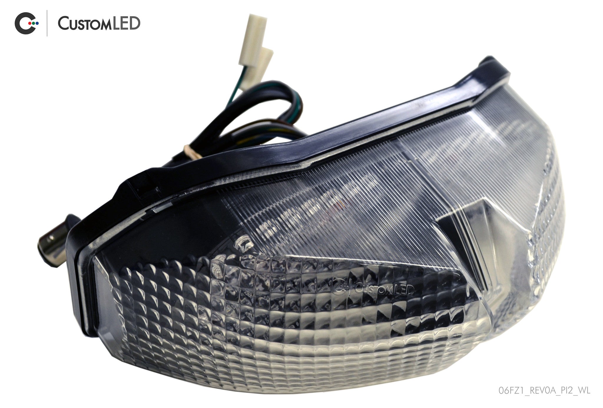 Yamaha FZ8 Blaster-X Integrated LED Tail Light for years 2011 2012 2013 by Custom LED