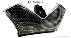 Kawasaki Ninja ZX-14R Blaster-X Integrated LED Tail Light for years 2006-2025 by Custom LED - Clear Lens