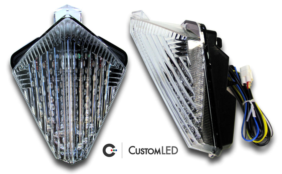 Yamaha YZF-R1 Blaster-X Luz trasera LED integrada para los años 2007 2008 por Custom LED