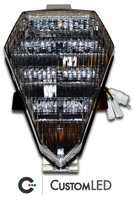Yamaha YZF R6 Blaster-X Luz trasera LED integrada para los años 2008 2009 2010 2011 2012 2013 2014 2015 2016 por Custom LED