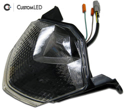 Kawasaki Ninja ZX-10R Blaster-X Luz trasera LED integrada para los años 2008 2009 2010 por Custom LED