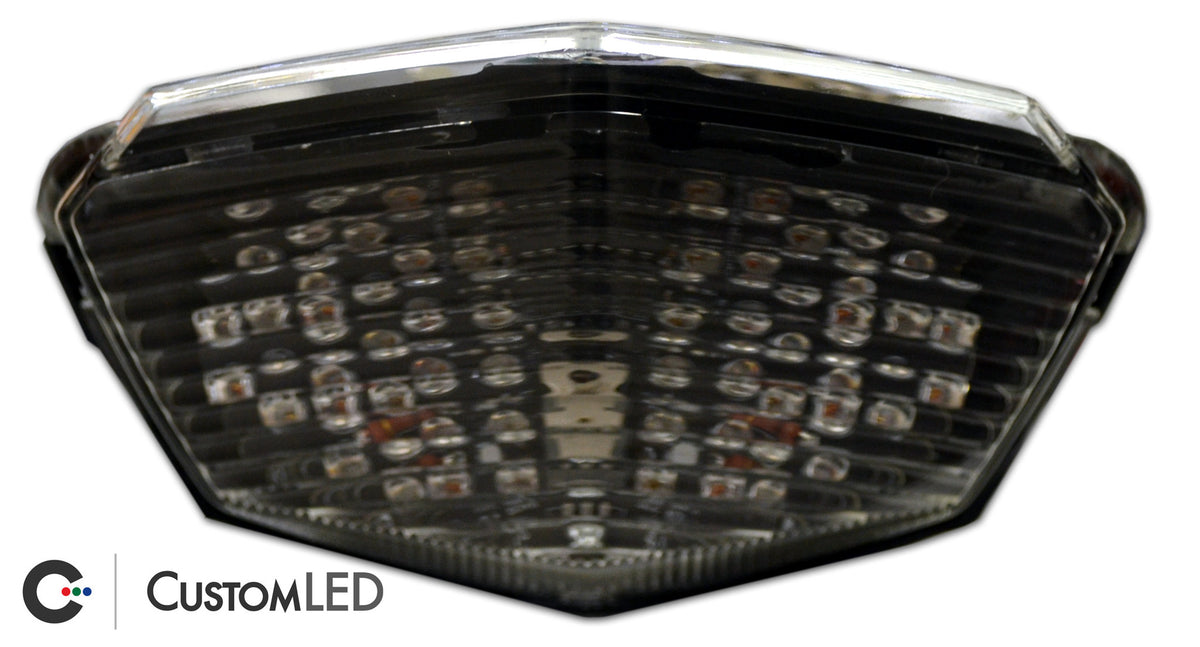 Kawasaki Ninja 250R Blaster-X Integrated LED Tail Light for years 2008 2009 2010 2011 2012 by Custom LED