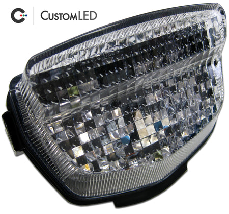 Honda CBR-1000RR Blaster-X Feu arrière LED intégré pour les années 2008-2016 - Lentille transparente