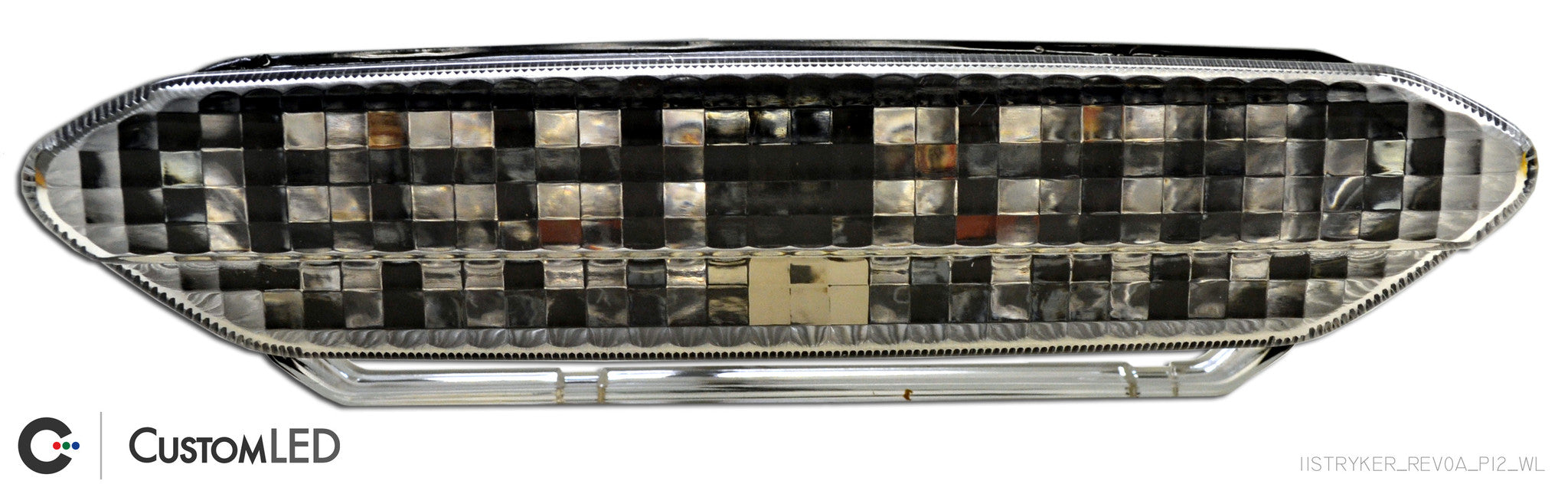 Yamaha Road Star Stryker Blaster-X Integrated LED Tail Light for years 2015, 2016, 2017 by Custom LED