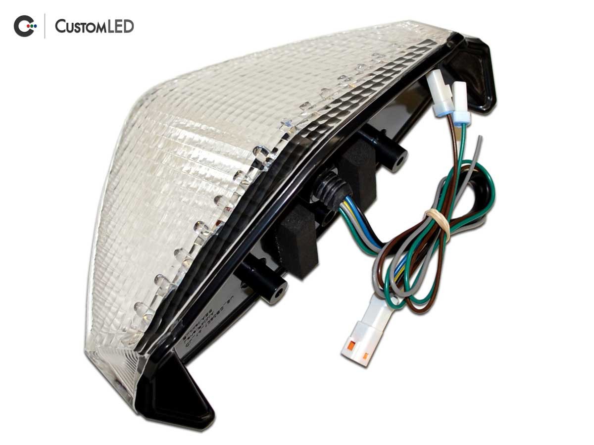 KTM 1290 Super Duke GT Blaster-X Feu arrière LED intégré pour les années 2016-2024 - Lentille transparente