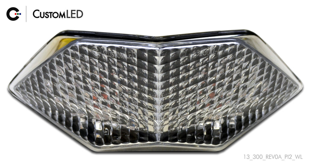 TSUN ライト 2013-2017 Kawasaki Z250 Blaster-X Integrated LED Tail Light