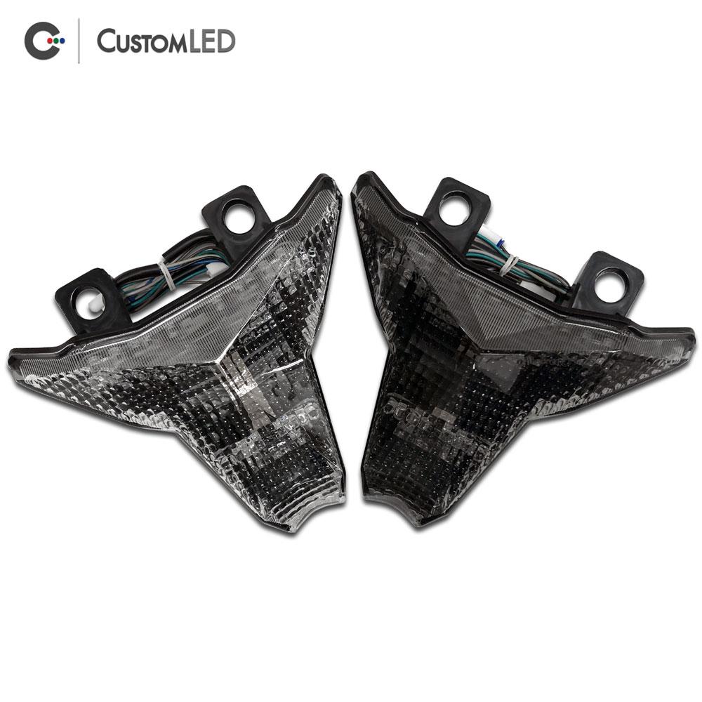 Kawasaki Z1000 R Edition (Euro Spec) Blaster-X Integrated LED Tail Light for years 2017-2020 - Clear VS Smoked Lens