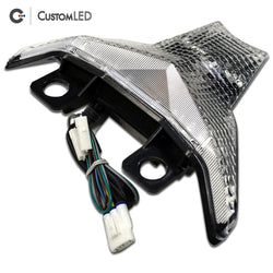 Kawasaki ZX-10R Blaster-X Luz trasera LED integrada para los años 2016-2020 - Clear Lens