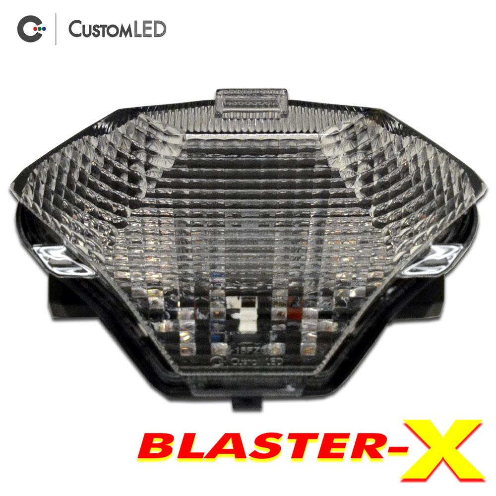 Yamaha MT-03 2020-2024 Blaster-X Luz trasera LED integrada - Lente transparente