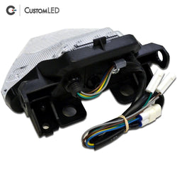 Yamaha FZ-07 Blaster-X Integrated LED Tail Light for years 2015, 2016 & 2017 by Custom LED - Clear Lens
