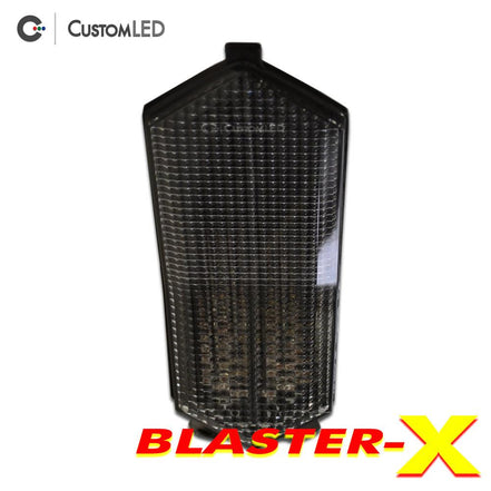 Yamaha YZF-R1 Blaster-X Integrated LED Tail Light for years 2015-2025 by Custom LED - Clear Lens