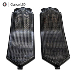 Yamaha YZF-R7 Blaster-X Integrated LED Tail Light for year 2022-2026 by Custom LED - Clear VS Smoked Lens