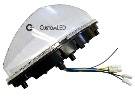 Yamaha Road Star Raider Blaster-X Feu arrière LED intégré pour les années 2015-2017 - Lentille transparente