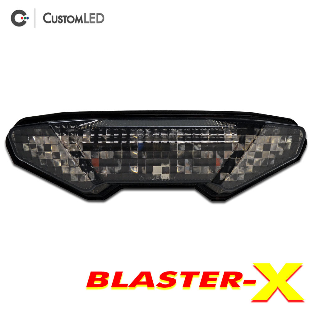 2017-2018 Yamaha FZ-10 Blaster-X Feu arrière LED intégré - Smoked Lens