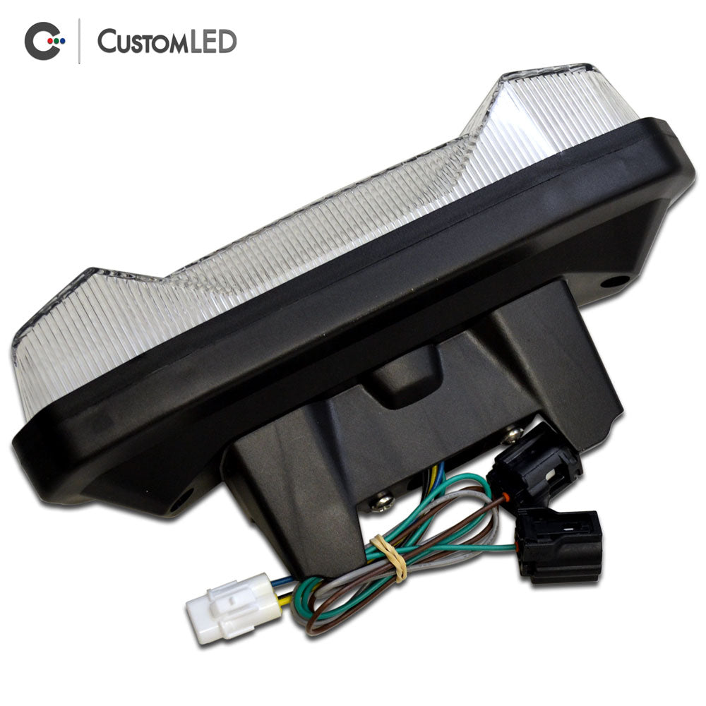 Yamaha MT-10 2016-2021 Blaster-X Luz trasera LED integrada - Lente transparente