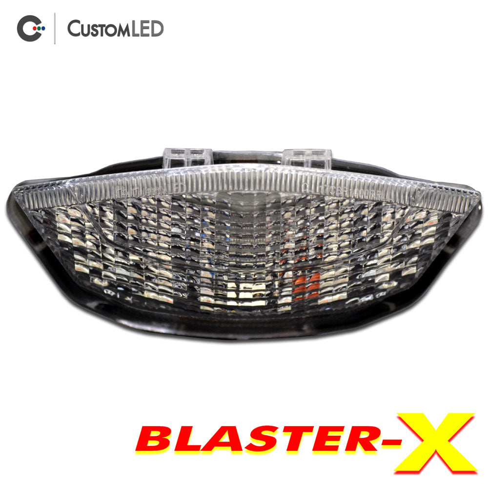 Custom LED 2017, 2018, 2019, 2020, 2021, 2022 & 2023 CBR-1000RR Blaster-X Integrated LED Tail Light - Clear Lens