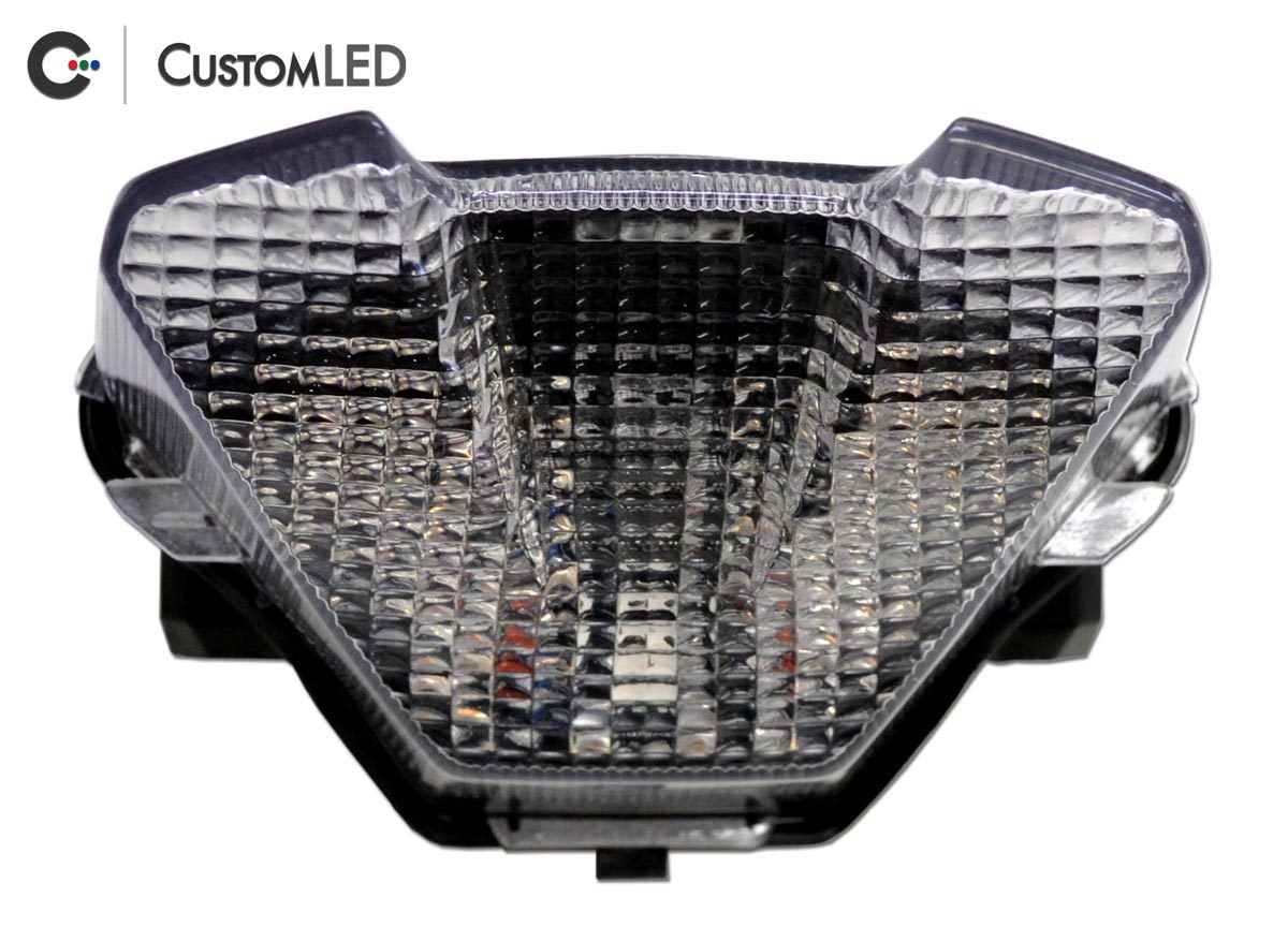 2021-2024 MT-07 Blaster-X Feu arrière LED intégré par Custom LED - Clear Lens