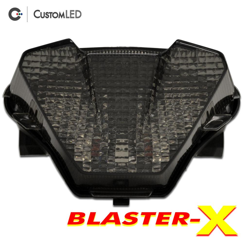 2021-2024 MT-07 Blaster-X Feu arrière LED intégré par Custom LED - Smoked Lens