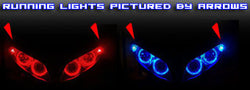 Automotive LED Replacement Bulbs size: 168, 194, T10, T11, T3-1/4 for 12VDC standard automotive voltage. Sold as a pair | Custom LED