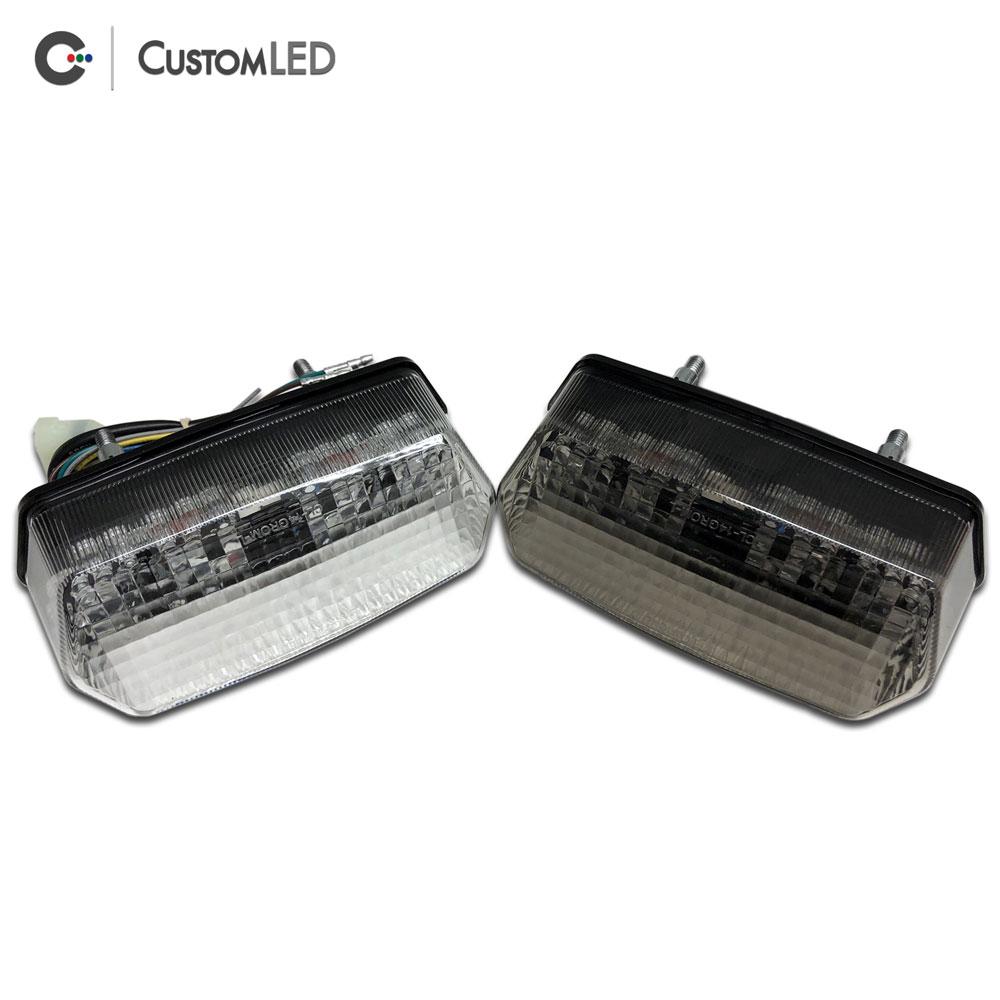 2019-2024 Honda Super Cub C125 Blaster-X Integrated LED Tail Light - Clear VS Smoked Lens