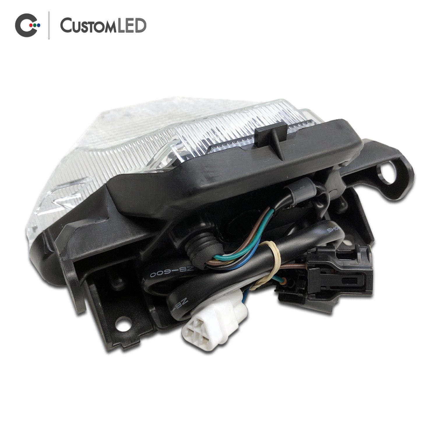 2020-2024 Yamaha MT-03 Blaster-X Luz trasera LED integrada - Clear Lens