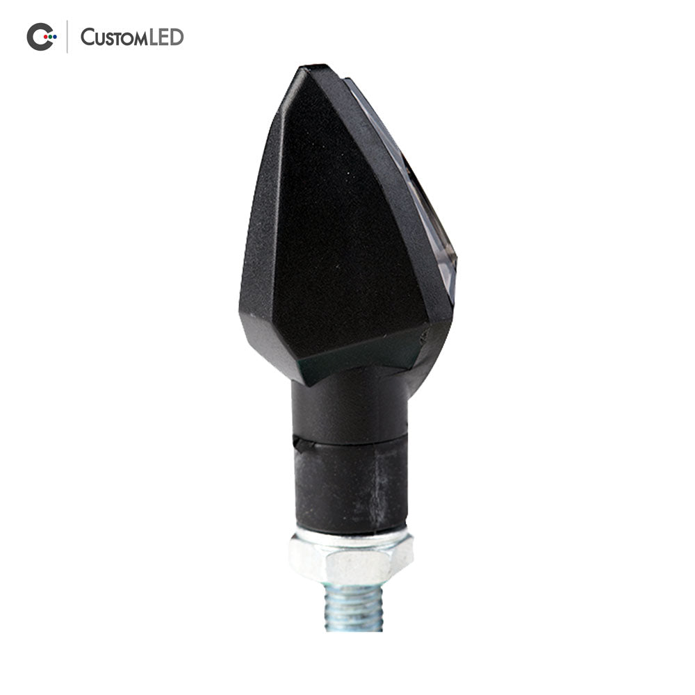 Clignotants LED Universels 12V Pour Moto - Modèle Avant Victory - Neuf En Boîte