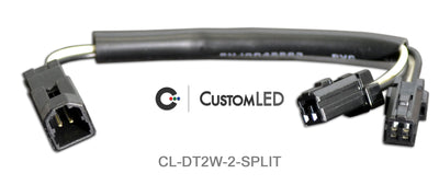Répartiteurs en Y pour connecteurs OEM de clignotants Ducati, 2 fils (paire), Type 2
