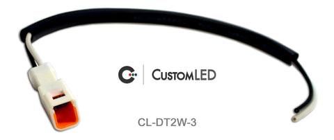 Conectores de señal de giro OEM Ducati/KTM, 2 cables (par), tipo 3