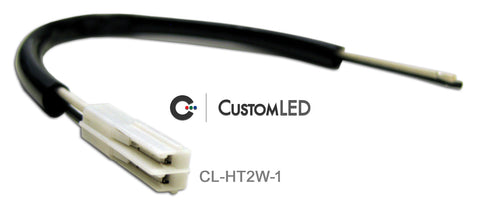 Honda OEM Turn Signal Connectors, 2-Wire (pair)