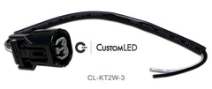 Connecteurs de clignotants OEM Kawasaki, 2 fils (paire) Type 3