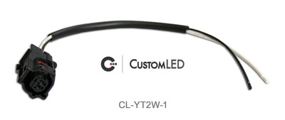 Connecteurs OEM Yamaha pour clignotants, 2 fils (paire)