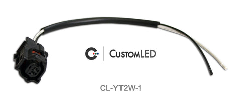 Conectores de señal de giro OEM Yamaha, 2 cables (par)