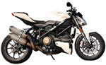 Ducati Streetfighter Integrated LED Tail Light with Blaster-X, Brake Alert, Turn Alert and Strobe mode! Made in the USA. Years 2009 2010 2011 2012 2013 2014