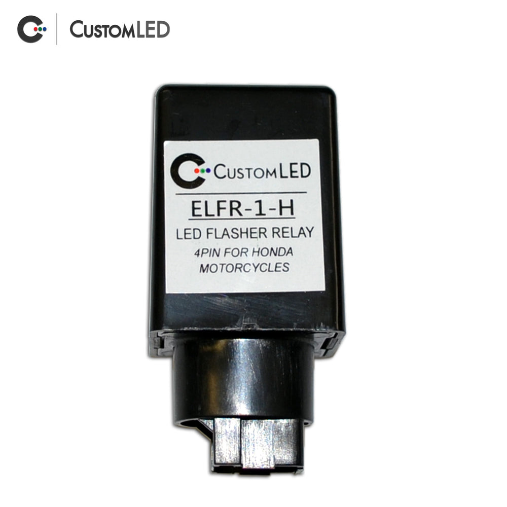 ELFR-1-H Electronic LED Flasher Relay 4-Pin Honda by Custom LED