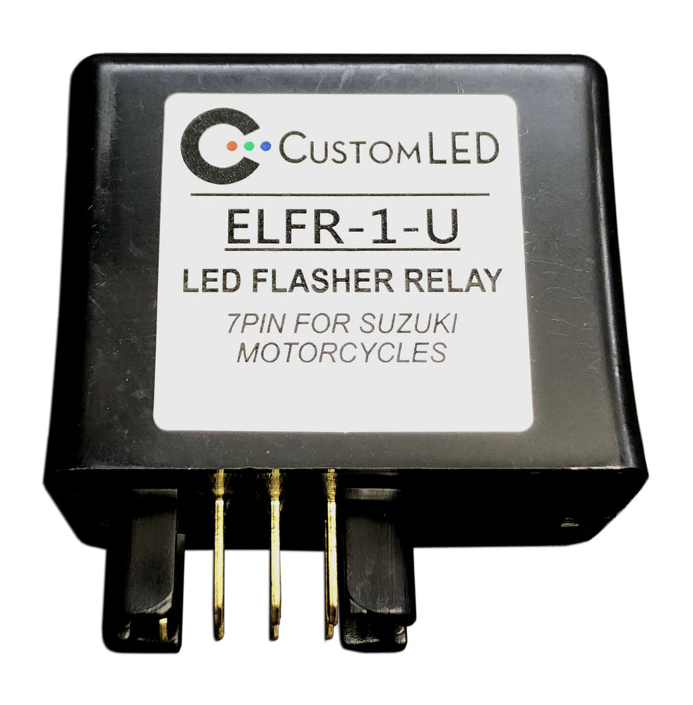 ELFR-1-U Electronic LED Flasher Relay 7-Pin Suzuki