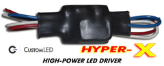Hyper-X High-Power LED Driver pour Custom LED Lighting sur Motos | Custom LED
