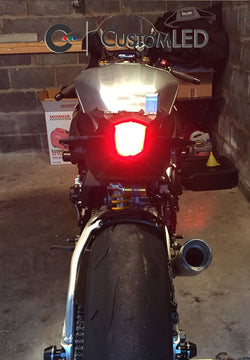 Yamaha YZF-R7 Blaster-X Integrated LED Tail Light for year 2022-2026 by Custom LED - Clear Lens
