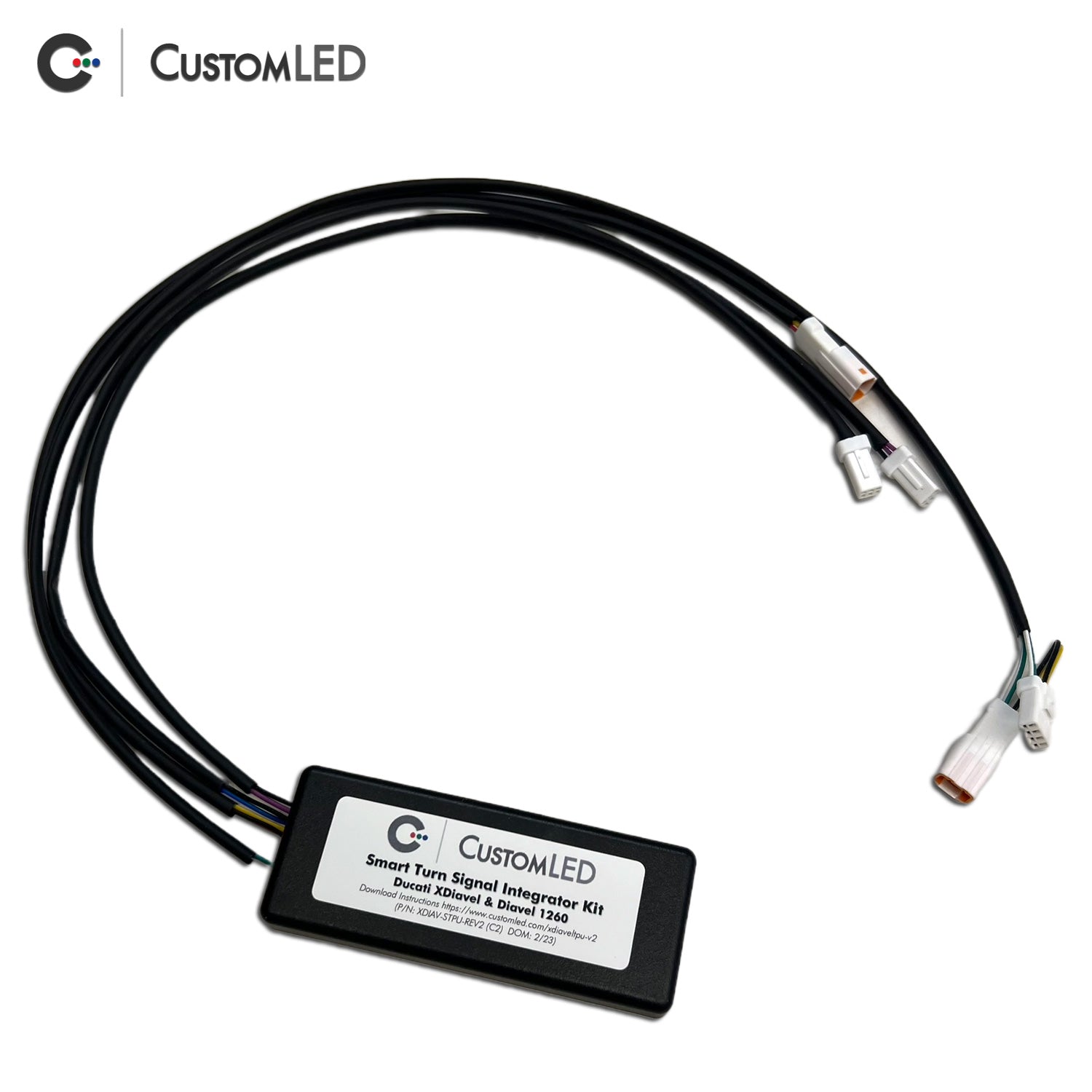 Universal Smart Triple Play - Run Brake Turn Controller For Motorcycles