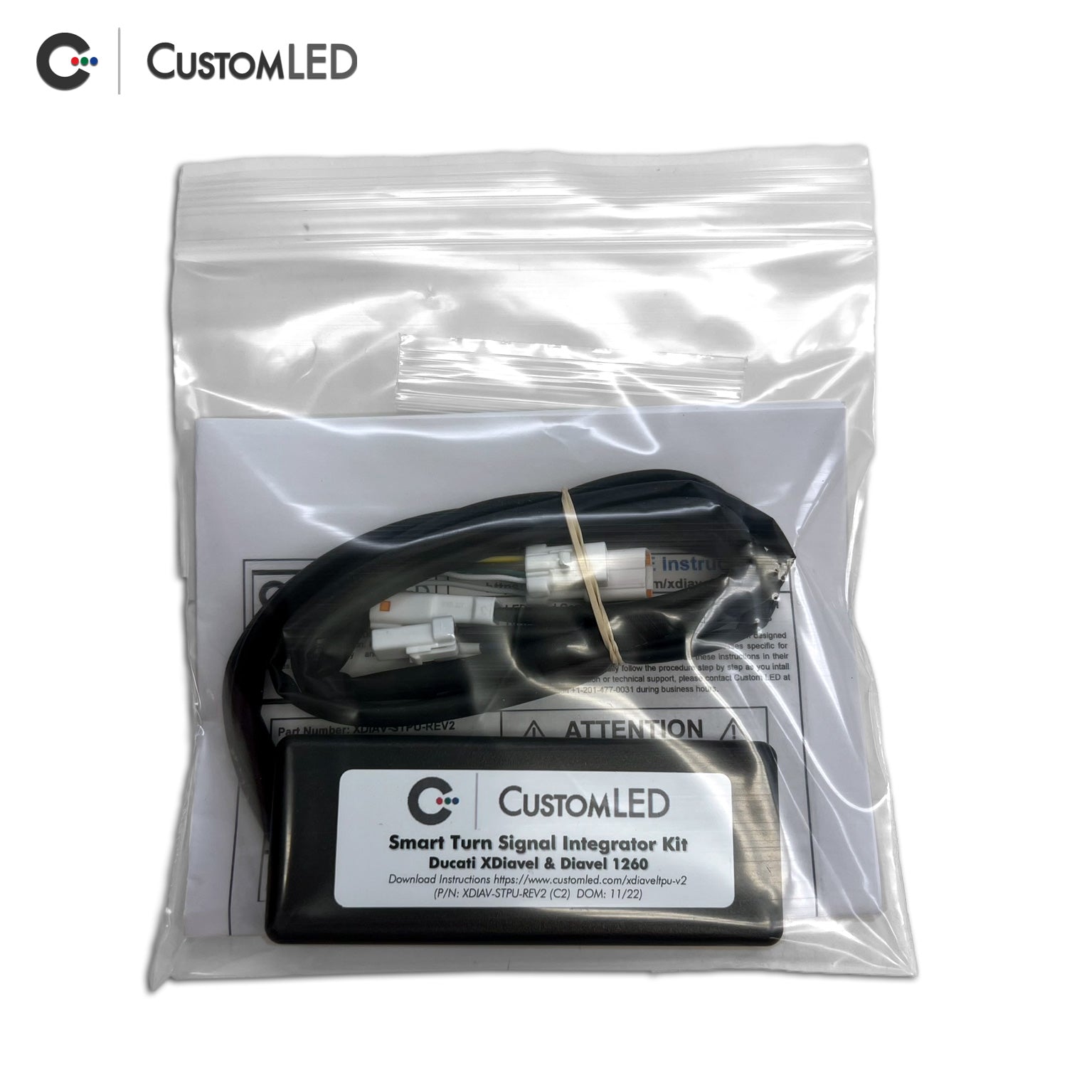 【to-y】 Ducati XDiavel Smart Turn Signal Integrator Kit – Custom LED